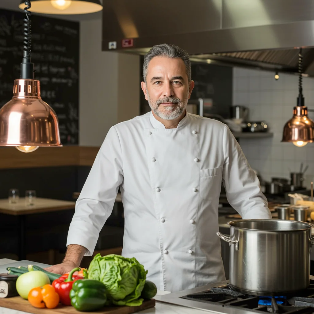 Retrato de la chef ejecutiva